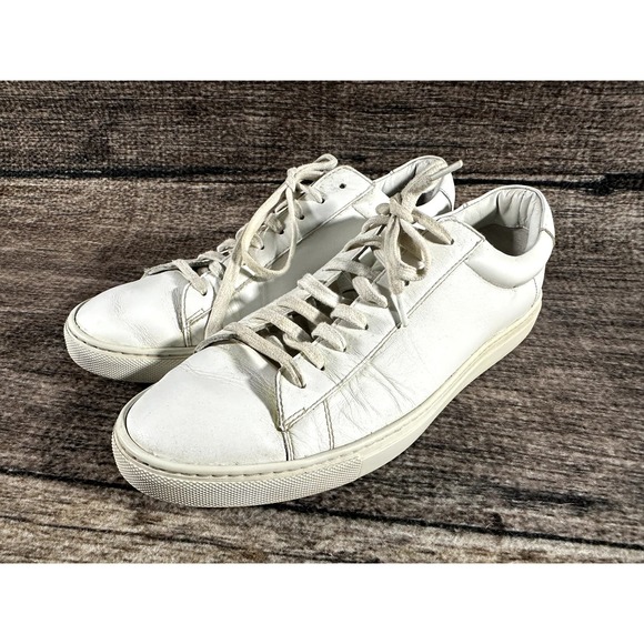 Oliver Cabell Other - Oliver Cabell Low 1 off-White Mens Italy Leather Shoe sneaker Size 42, US 9